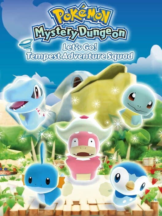Обложка Pokémon Fushigi no Dungeon: Ikuzo! Arashi no Boukendan