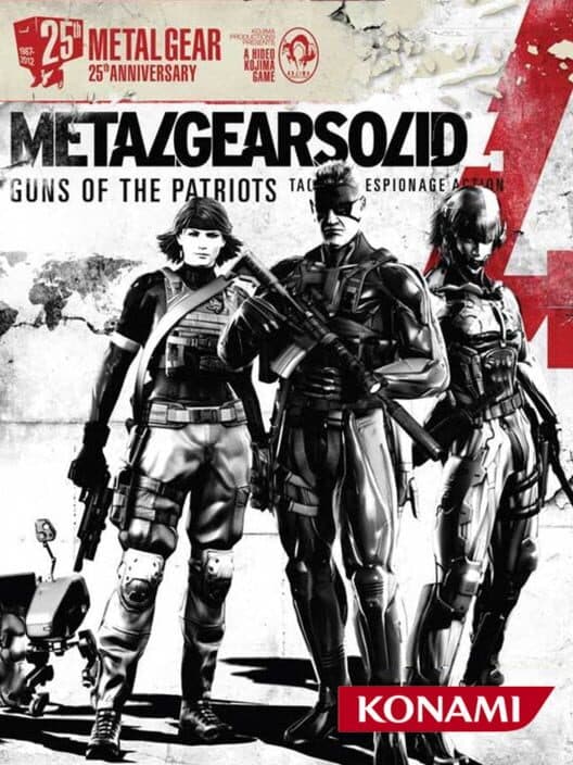 Обложка Metal Gear Solid 4: 25th Anniversary Edition