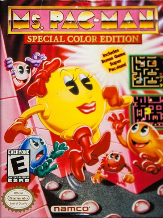 Обложка Ms. Pac-Man: Special Color Edition