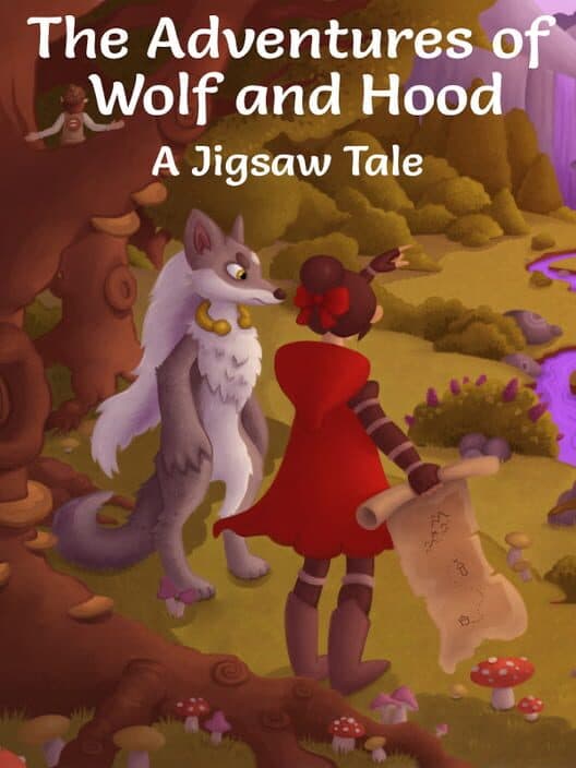 Обложка The Adventures of Wolf and Hood: A Jigsaw Tale