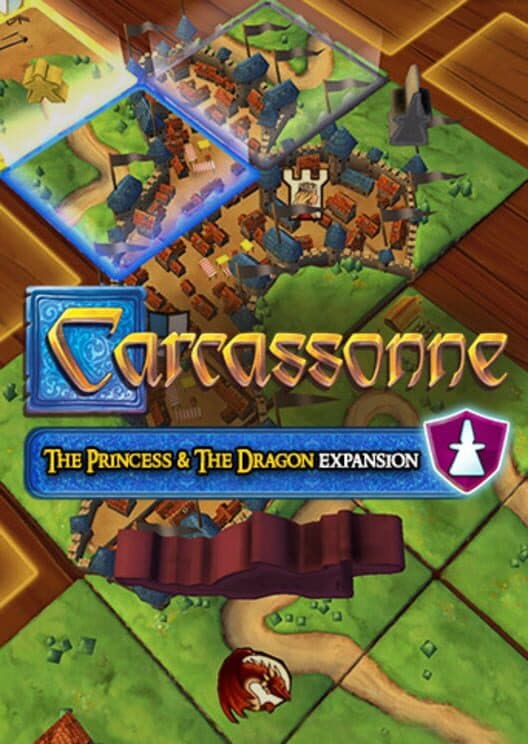 Обложка Carcassonne: The Official Board Game - The Princess & the Dragon