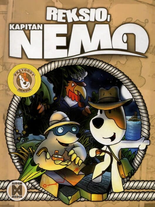 Обложка Reksio i Kapitan Nemo