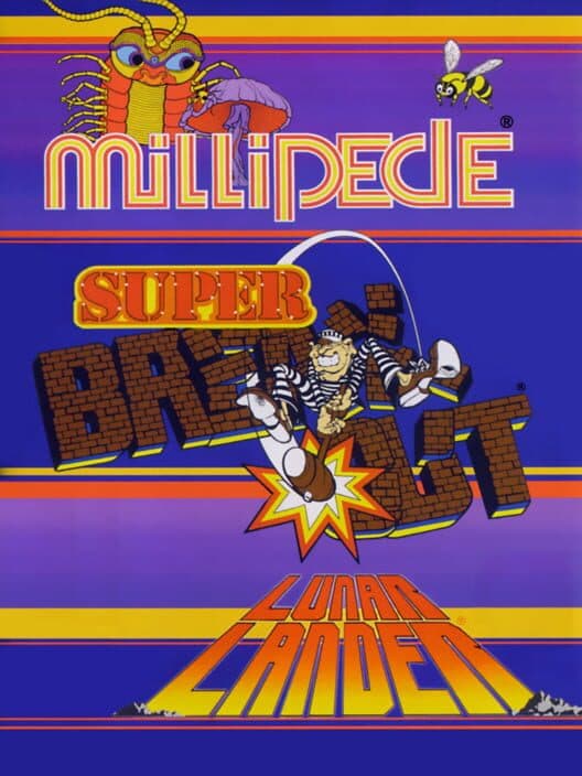 Обложка Millipede / Super Breakout / Lunar Lander