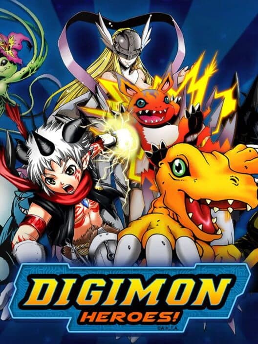 Обложка Digimon Heroes!