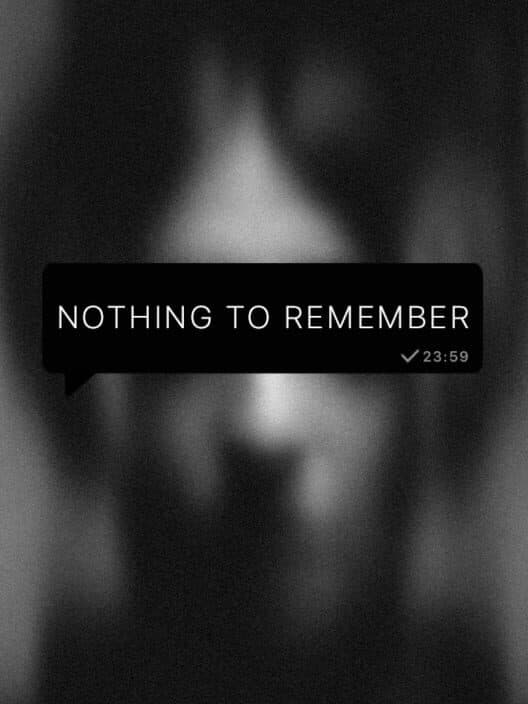 Обложка Nothing to Remember