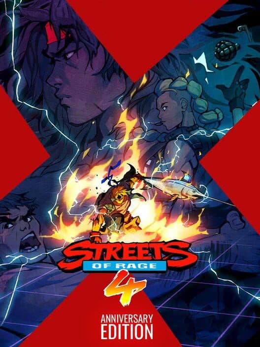 Обложка Streets of Rage 4: Anniversary Edition