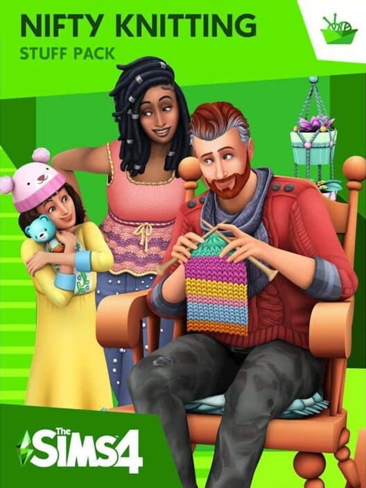 Обложка The Sims 4: Nifty Knitting Stuff