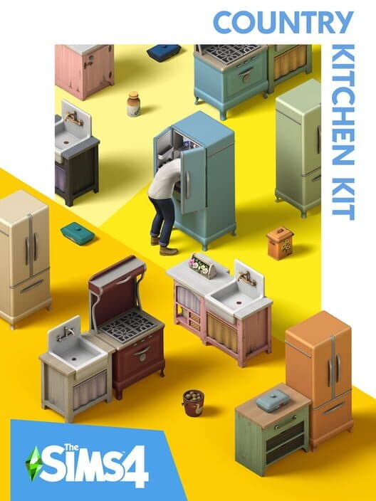Обложка The Sims 4: Country Kitchen Kit