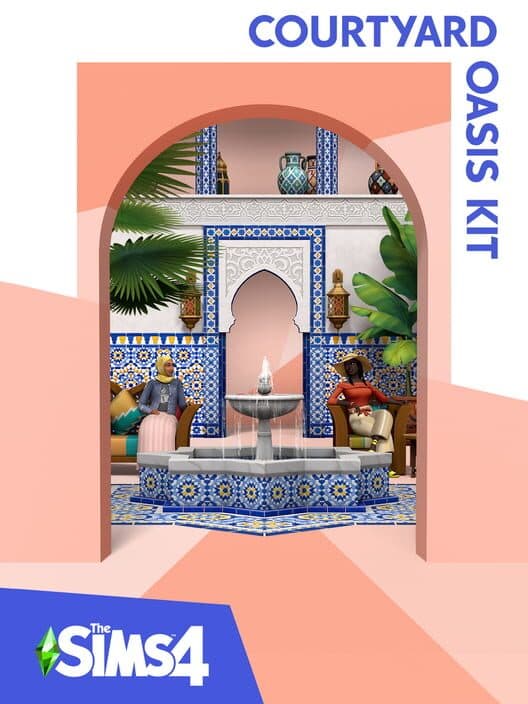 Обложка The Sims 4: Courtyard Oasis Kit