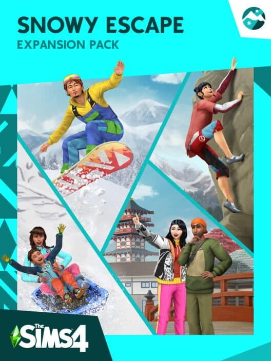 Обложка The Sims 4: Snowy Escape