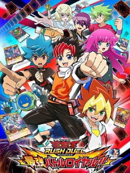 Обложка Yu-Gi-Oh! Rush Duel: Dawn of the Battle Royale