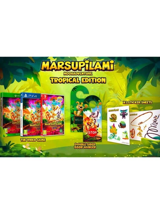 Обложка Marsupilami: Hoobadventure - Tropical Edition