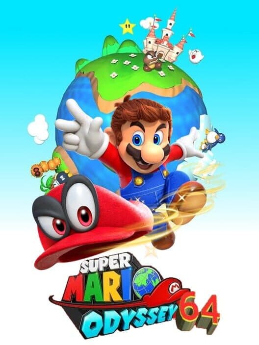 Обложка Super Mario 64 Odyssey