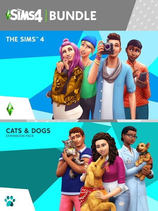 Обложка The Sims 4: Plus Cats & Dogs Bundle