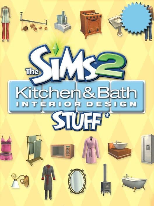 Обложка The Sims 2: Kitchen & Bath Interior Design Stuff