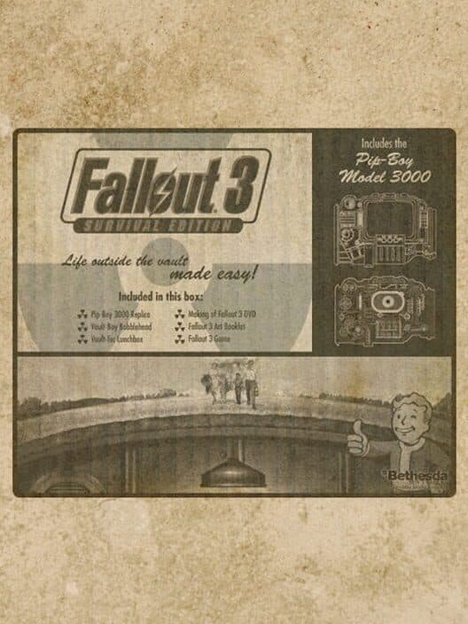 Обложка Fallout 3: Survival Edition