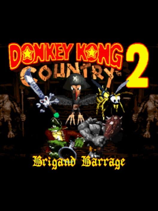 Обложка Donkey Kong Country 2: Brigand Barrage
