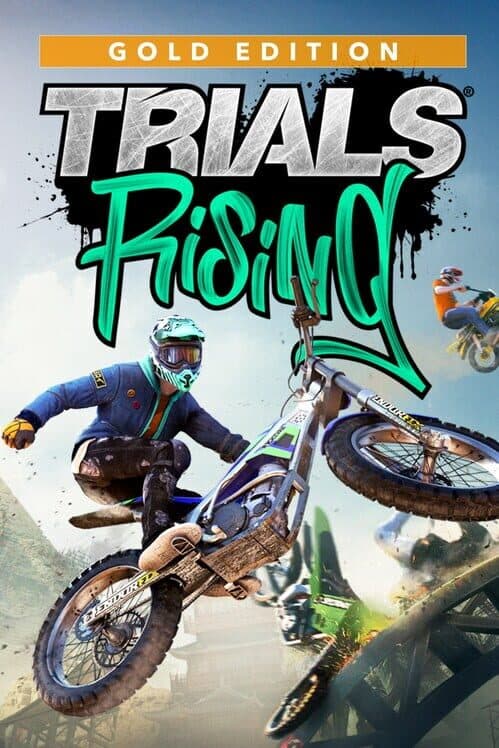 Обложка Trials Rising: Digital Gold Edition