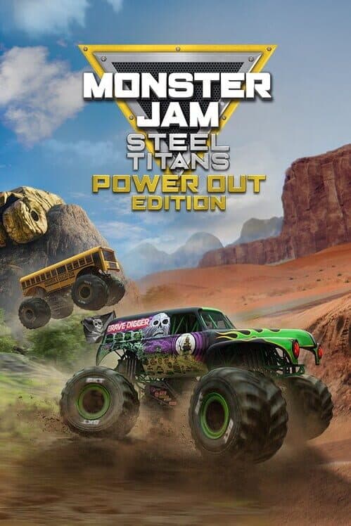 Обложка Monster Jam Steel Titans Power Out Bundle