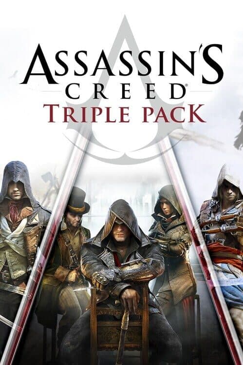Обложка Assassin's Creed Triple Pack: Black Flag, Unity, Syndicate