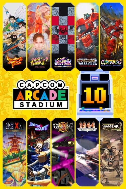 Обложка Capcom Arcade Stadium Pack 3: Arcade Evolution