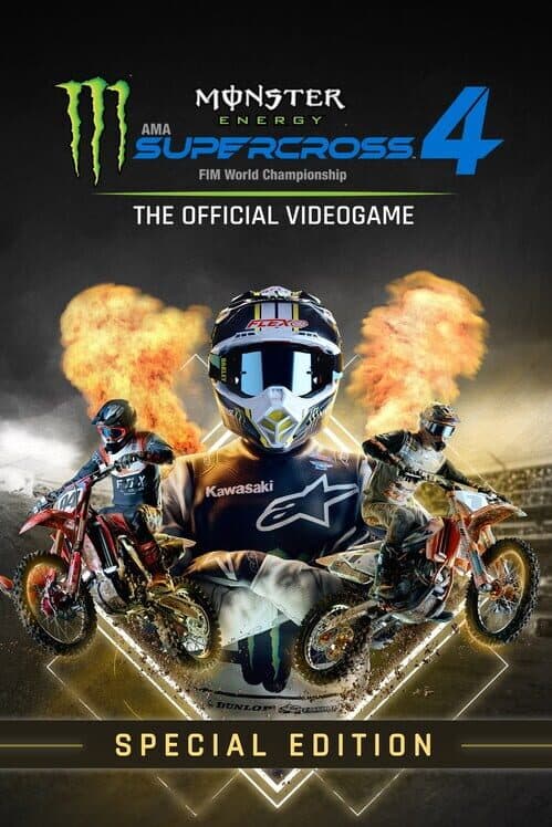 Обложка Monster Energy Supercross: The Official Videogame 4 - Special Edition