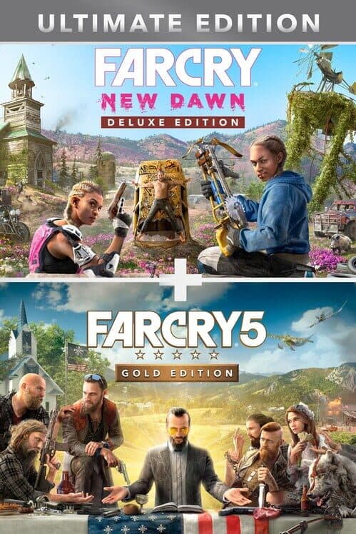 Обложка Far Cry 5: Gold Edition + Far Cry: New Dawn - Deluxe Edition Bundle