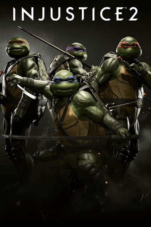 Обложка Injustice 2: TMNT