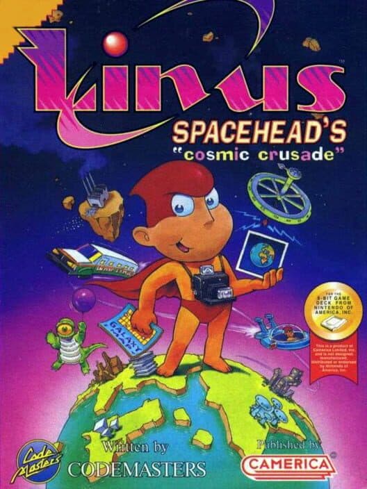 Обложка Linus Spacehead's Cosmic Crusade