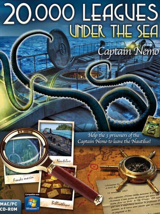Обложка 20.000 Leagues Under the Sea: Captain Nemo