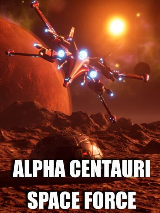 Обложка Alpha Centauri Space Force