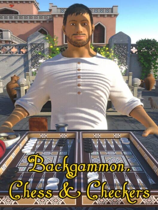 Обложка Backgammon, Chess & Checkers