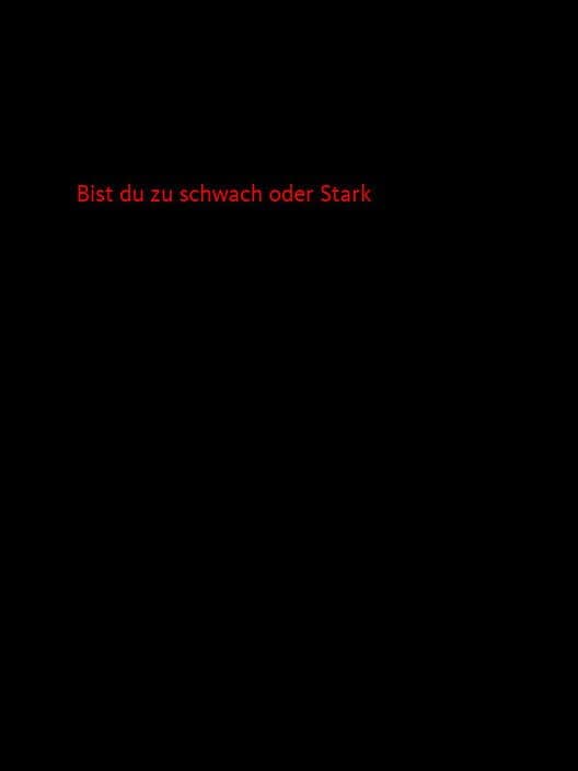 Обложка Bist du zu schwach oder Stark