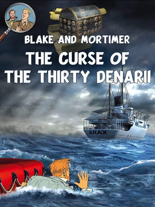 Обложка Blake and Mortimer: The Curse of the Thirty Denarii