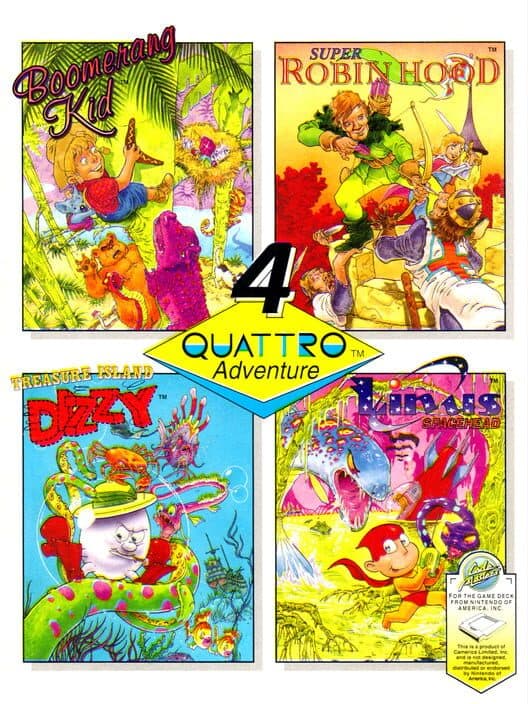 Обложка Quattro Adventure
