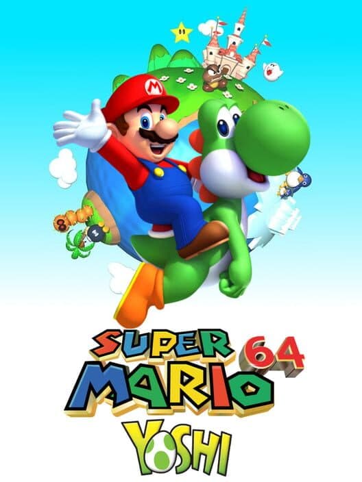 Обложка Mario 64 and Yoshi