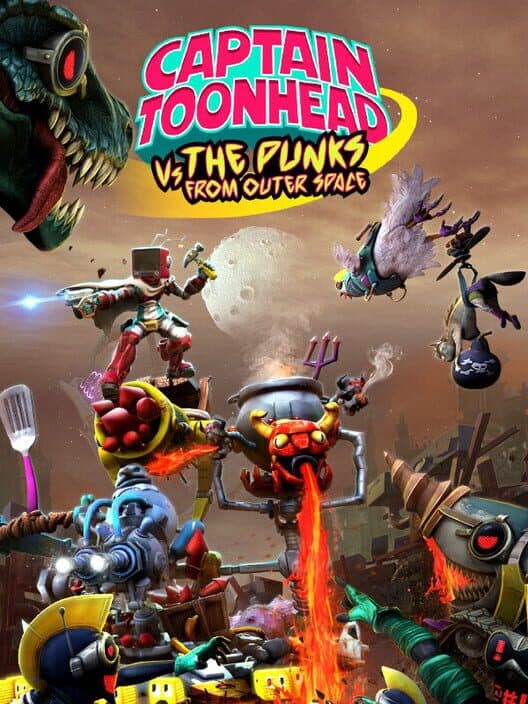 Обложка Captain ToonHead vs. The Punks from Outer Space