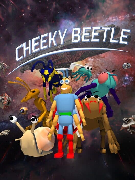 Обложка Cheeky Beetle and the Unlikely Heroes
