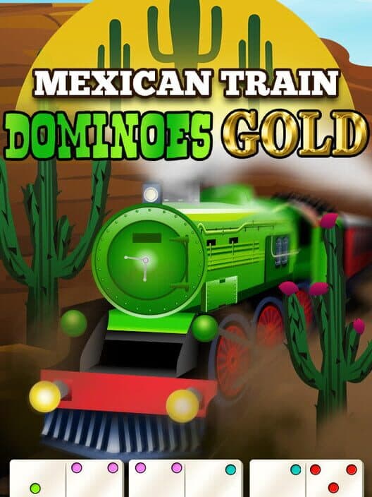 Обложка Mexican Train Dominoes Gold