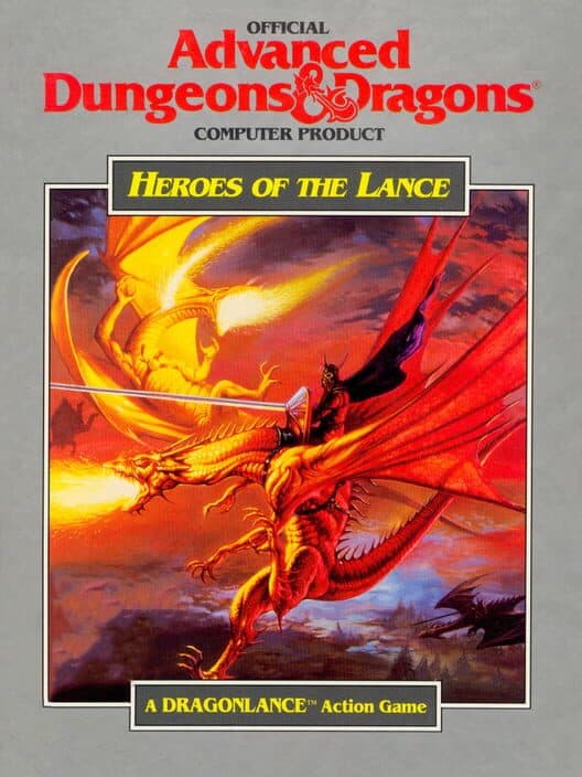 Обложка Advanced Dungeons & Dragons: Heroes of the Lance