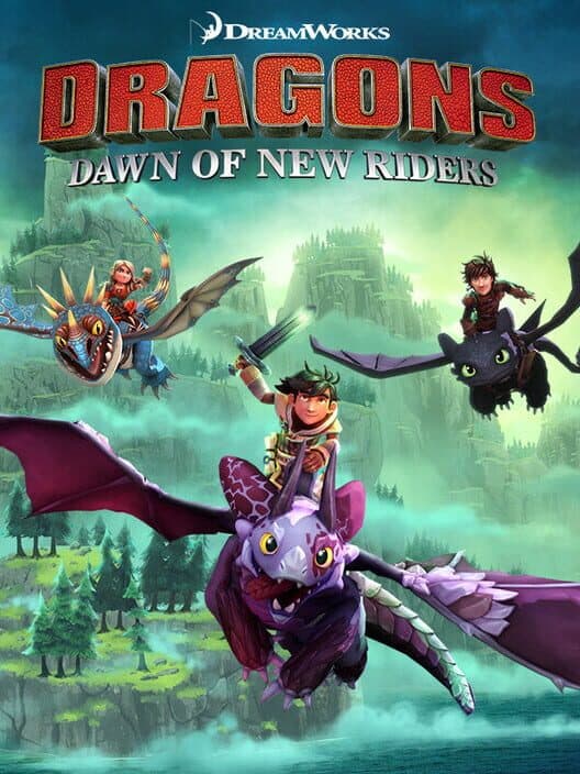 Обложка DreamWorks Dragons: Dawn of New Riders