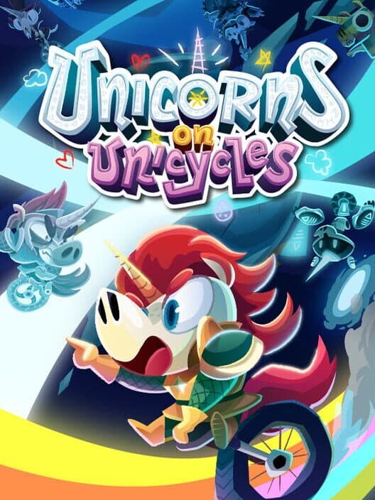 Обложка Unicorns on Unicycles