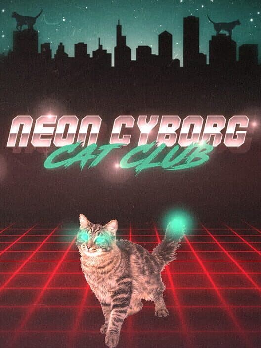 Обложка Neon Cyborg Cat Club