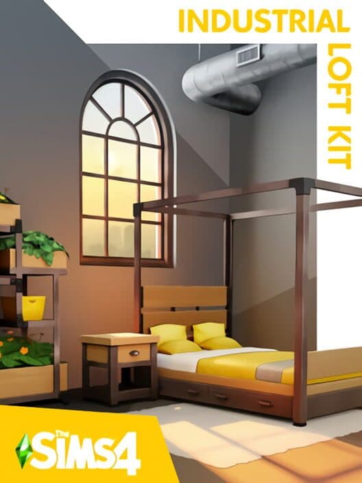 Обложка The Sims 4: Industrial Loft Kit