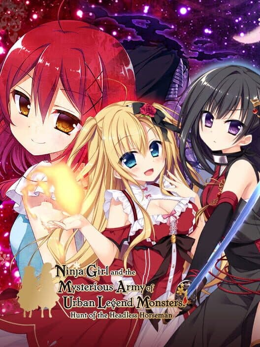 Обложка Ninja Girl and the Mysterious Army of Urban Legend Monsters! ~Hunt of the Headless Horseman~