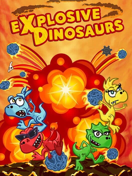 Обложка Explosive Dinosaurs