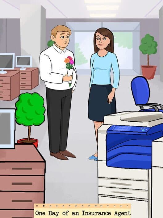 Обложка One Day of an Insurance Agent