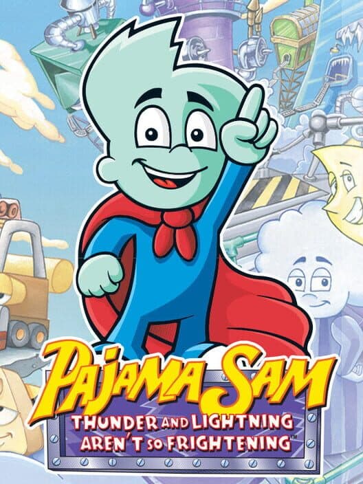 Обложка Pajama Sam 2: Thunder and Lightning Aren't so Frightening