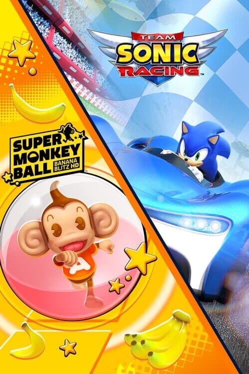 Обложка Team Sonic Racing & Super Monkey Ball: Banana Blitz HD
