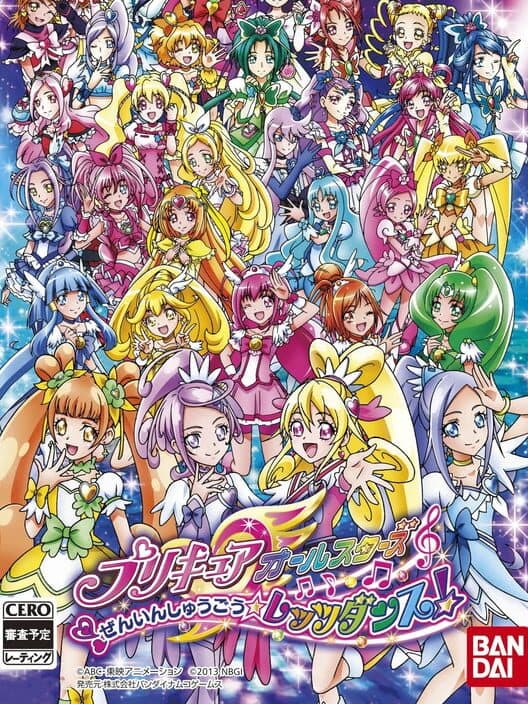 Обложка PreCure All Stars: Zenin Shuugou - Let's Dance!